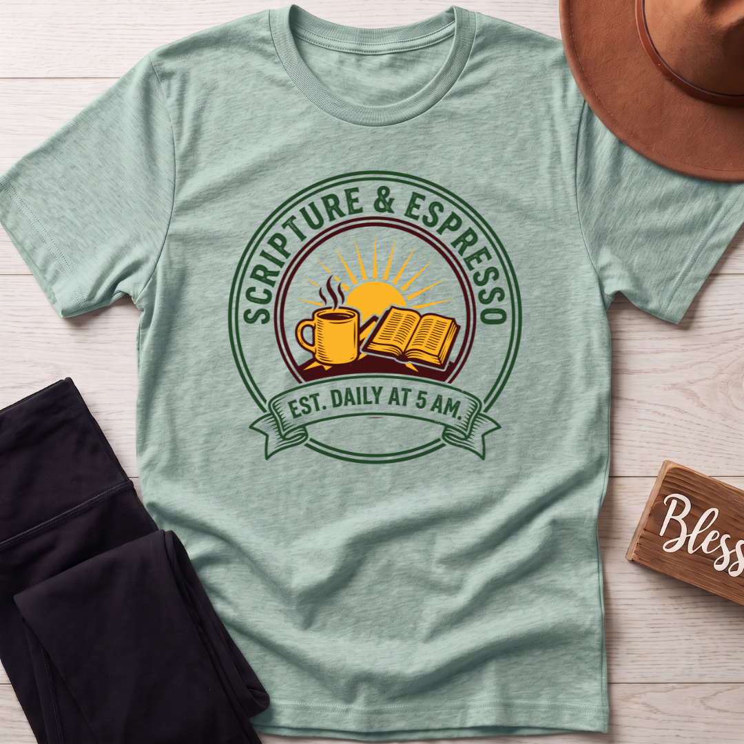 Scripture Espresso T-Shirt