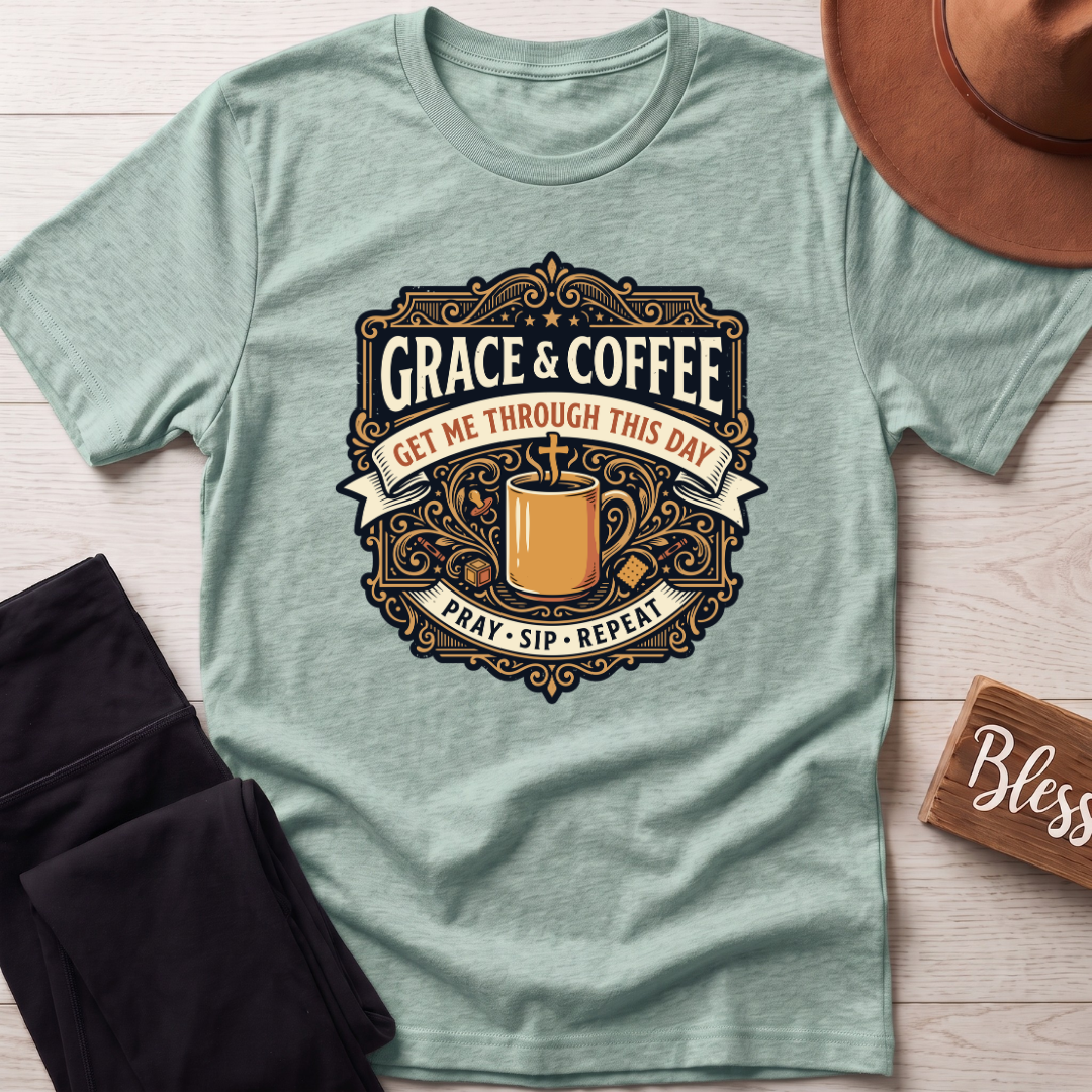 Pray Sip Repeat T-Shirt
