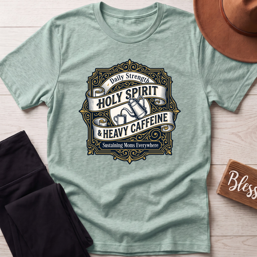 Holy Spirit & Daily Caffeine T-Shirt