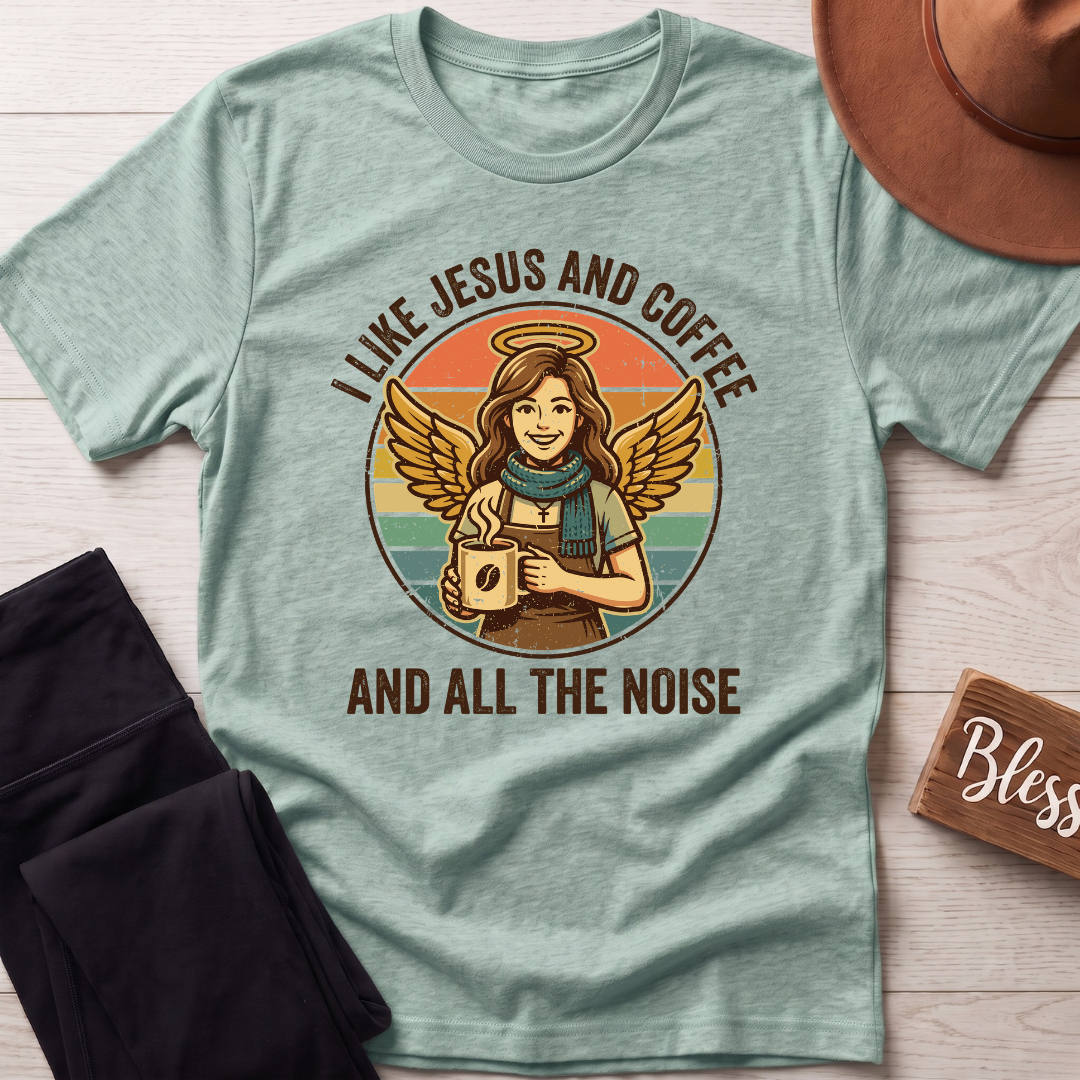 I like Jesus and Coffee T-Shirt