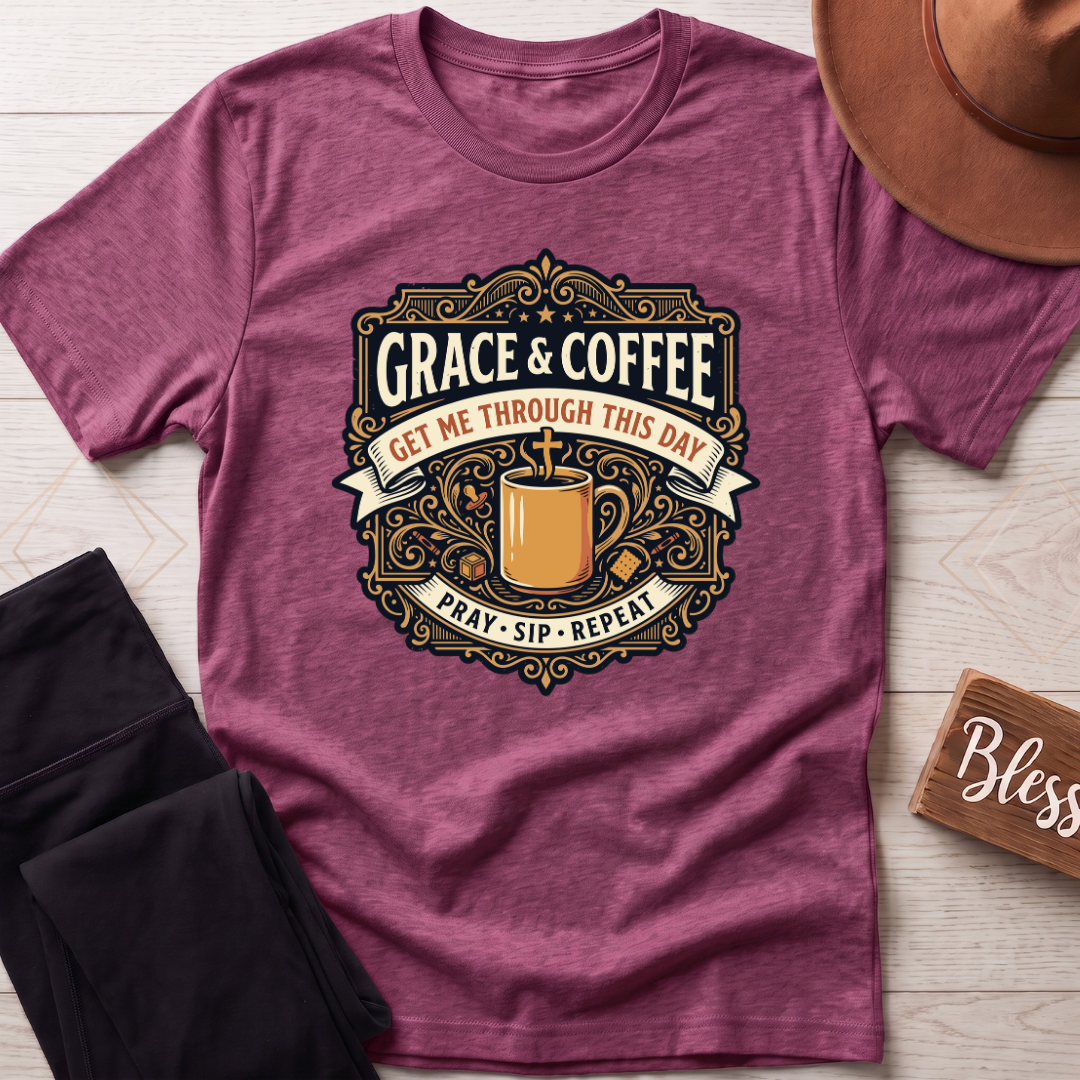 Pray Sip Repeat T-Shirt