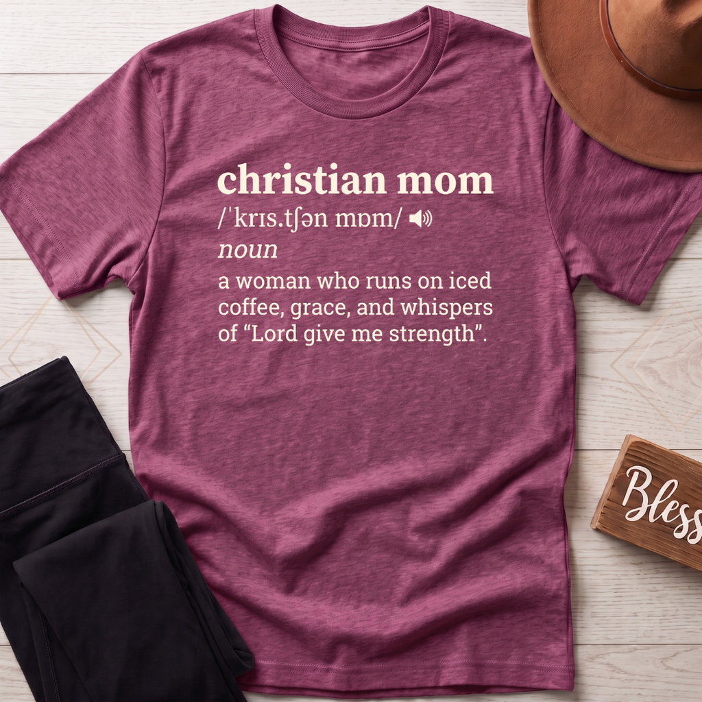 Christian Mom Noun T-Shirt