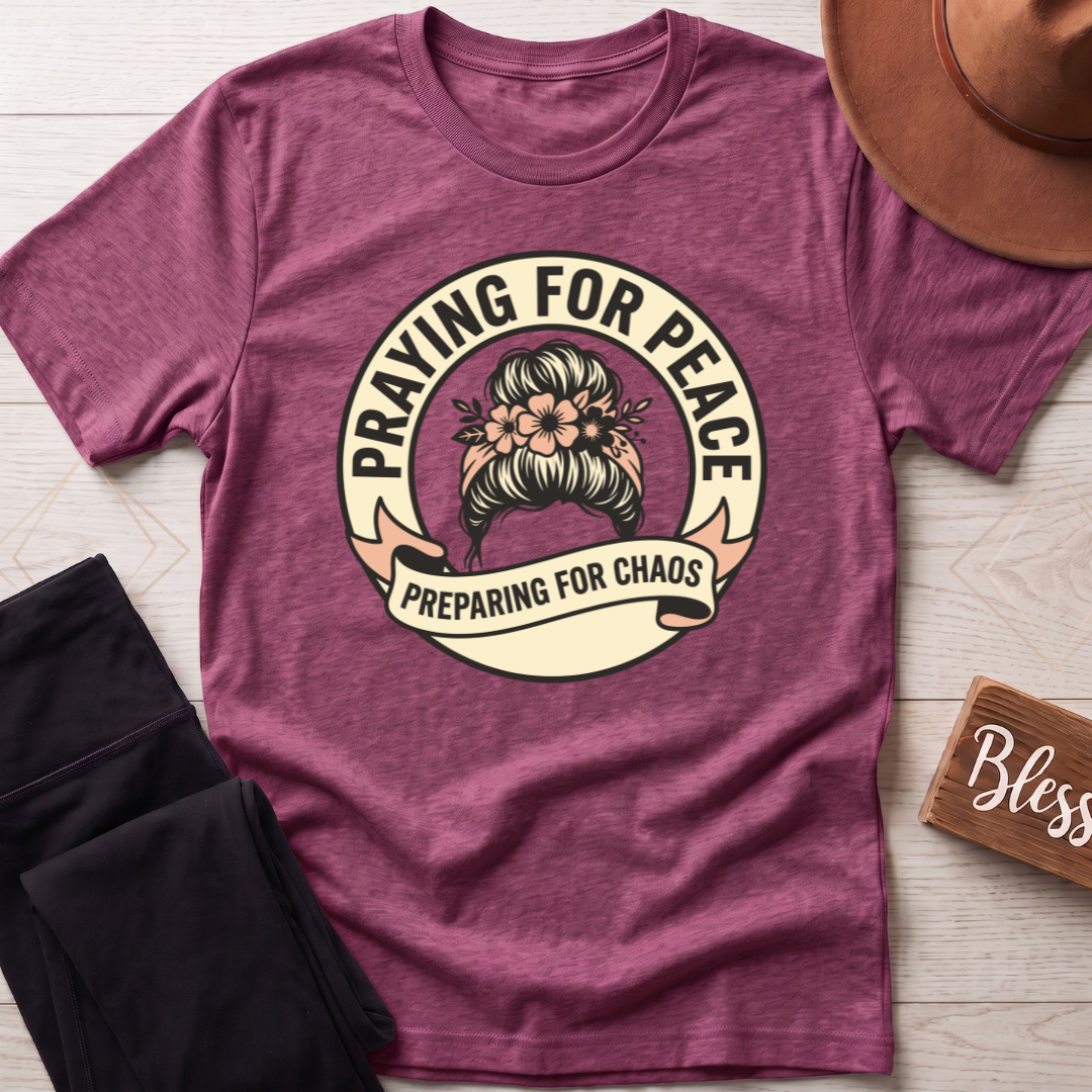 Praying For Peace T-Shirt