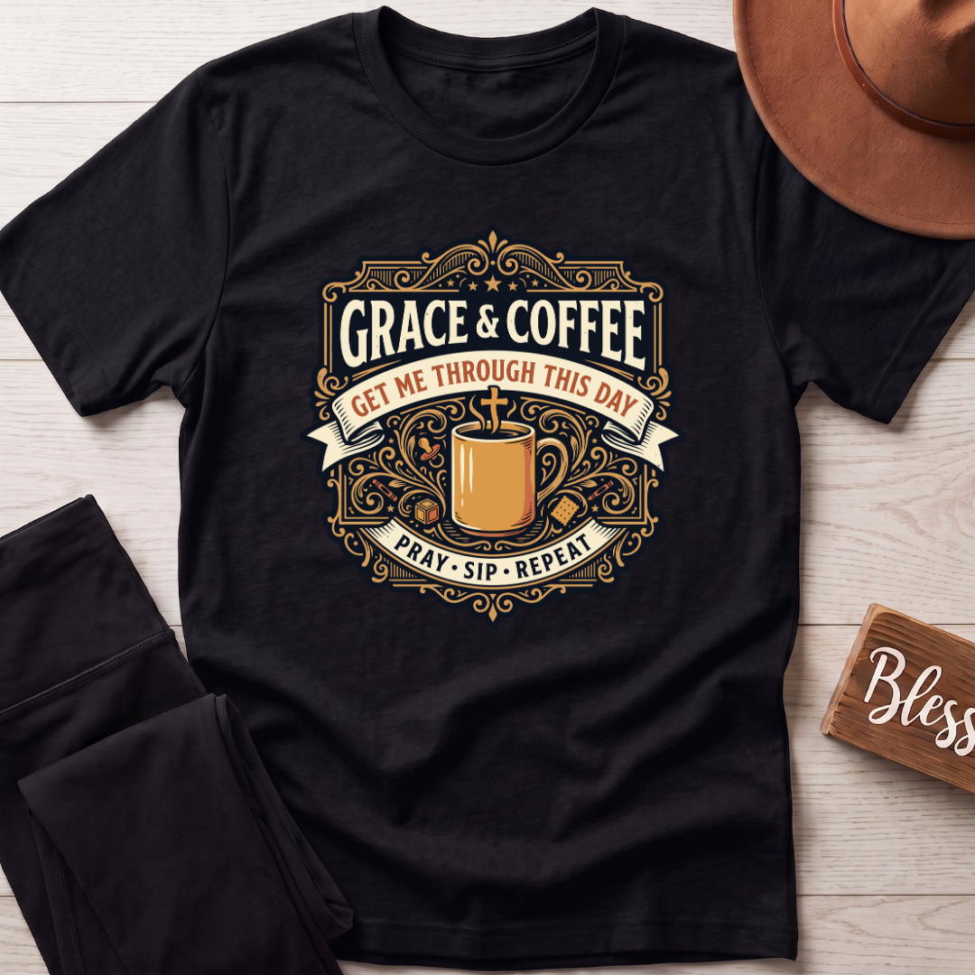 Pray Sip Repeat T-Shirt