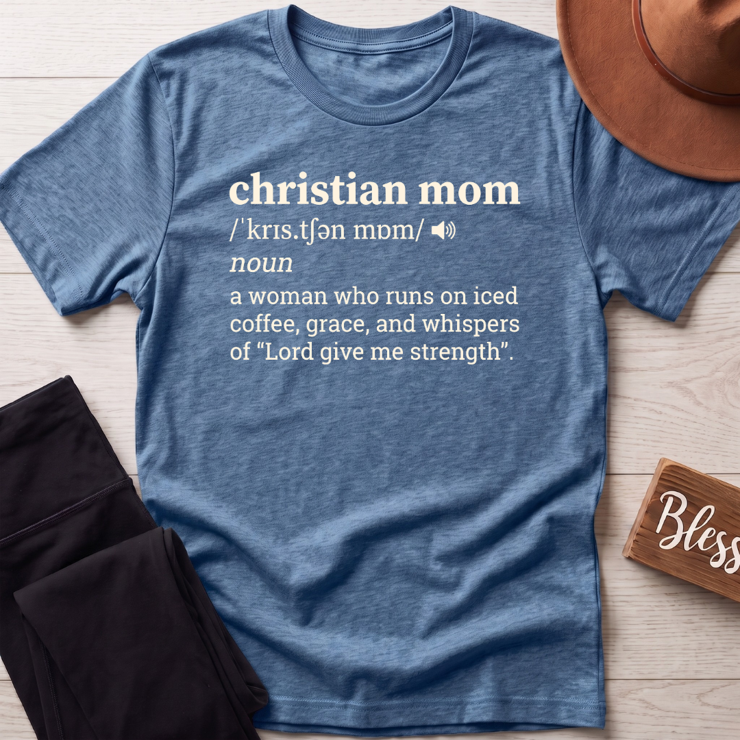 Christian Mom Noun T-Shirt
