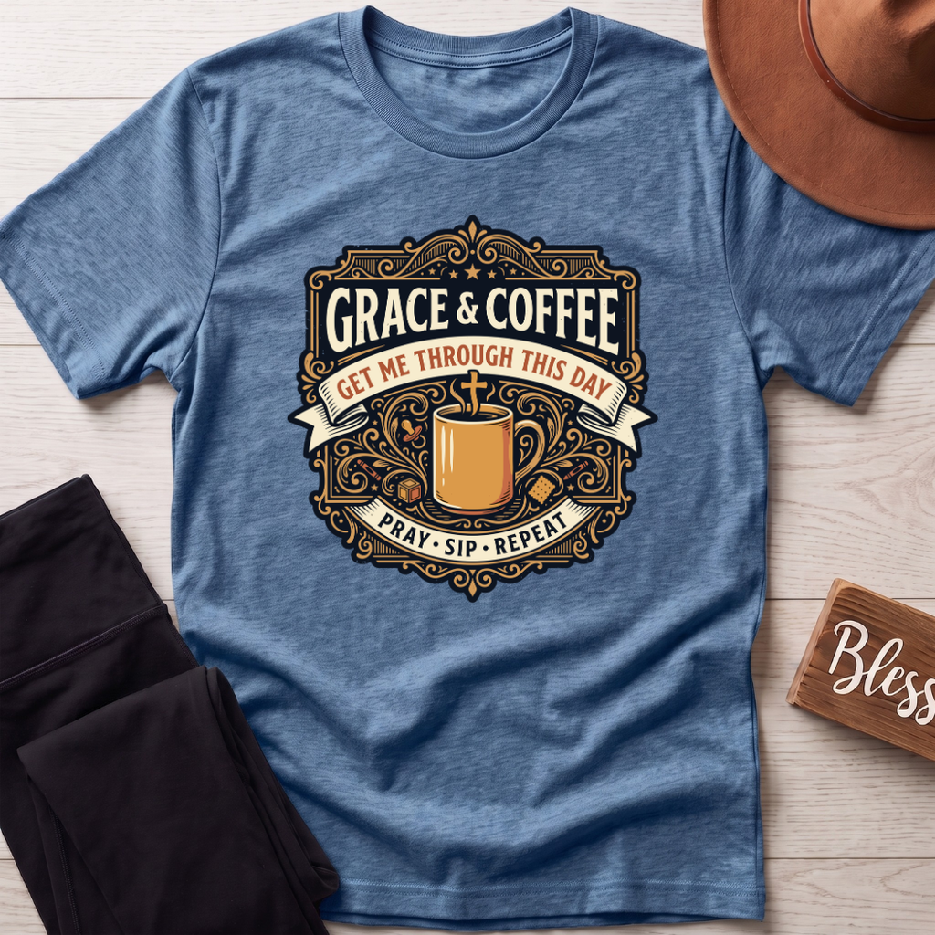 Pray Sip Repeat T-Shirt