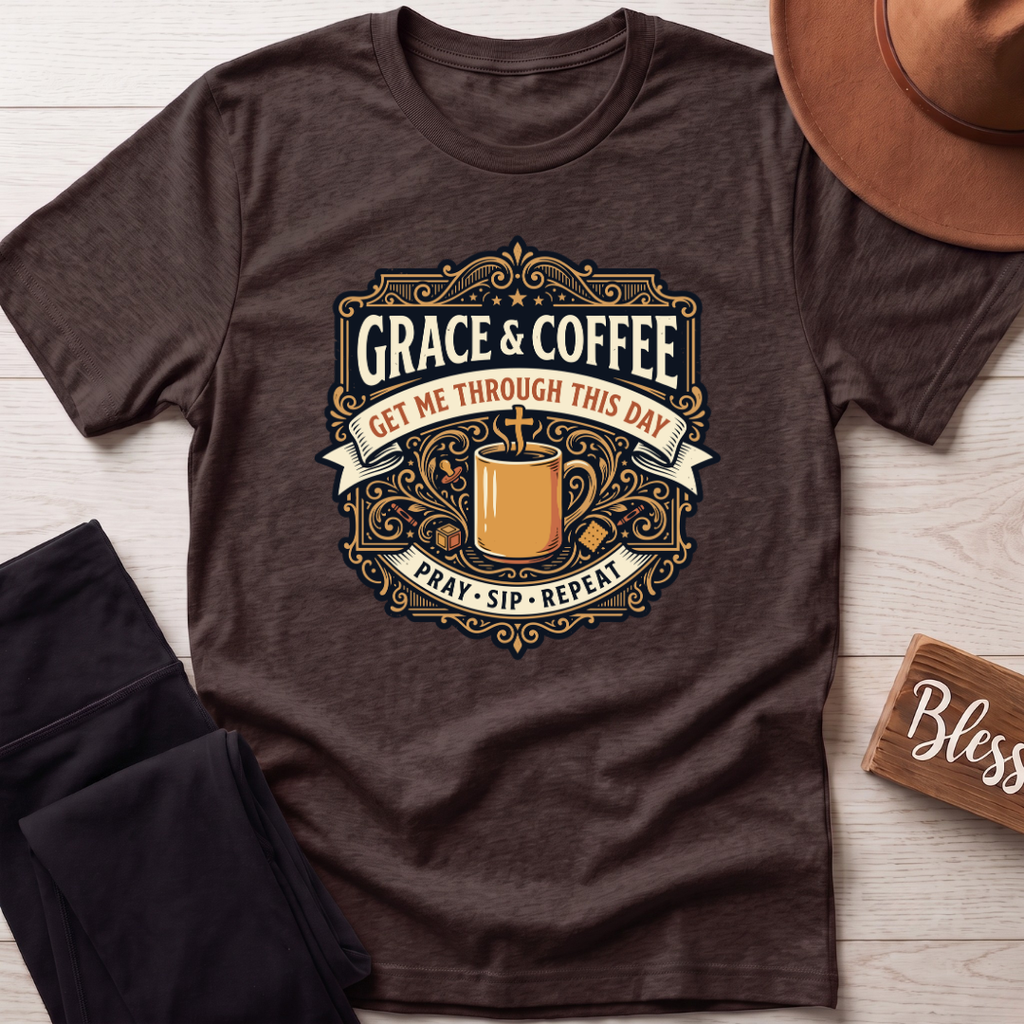 Pray Sip Repeat T-Shirt
