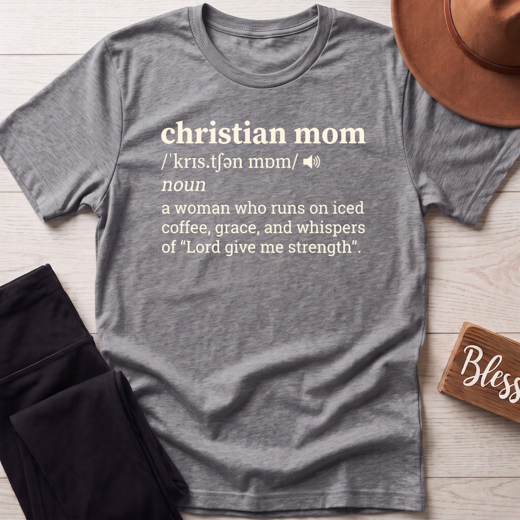 Christian Mom Noun T-Shirt